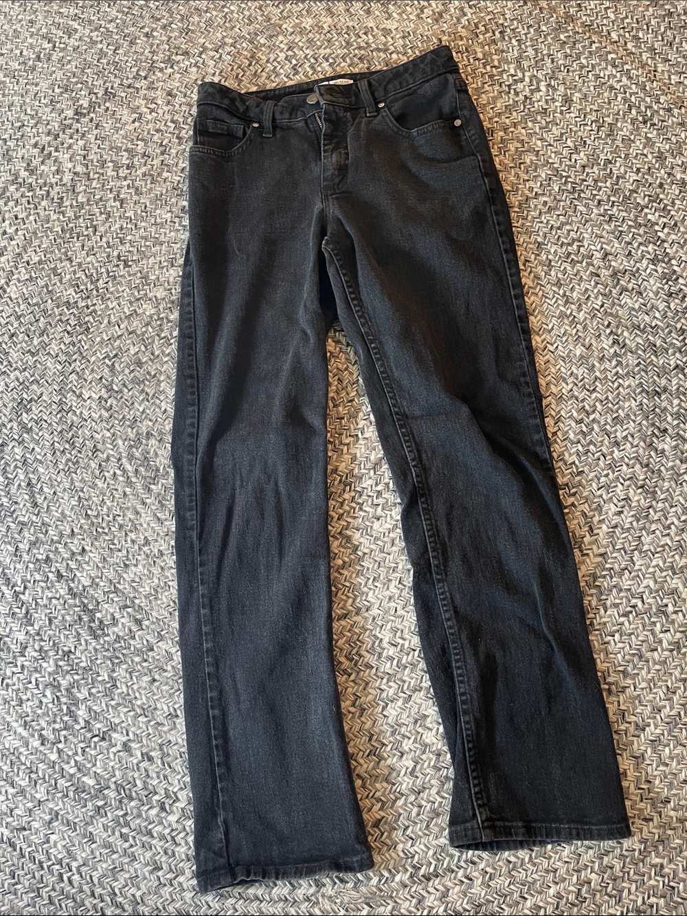 Riders by Lee Women's Black Straight Leg Jeans